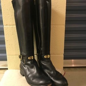 Michael Kors tall black boots